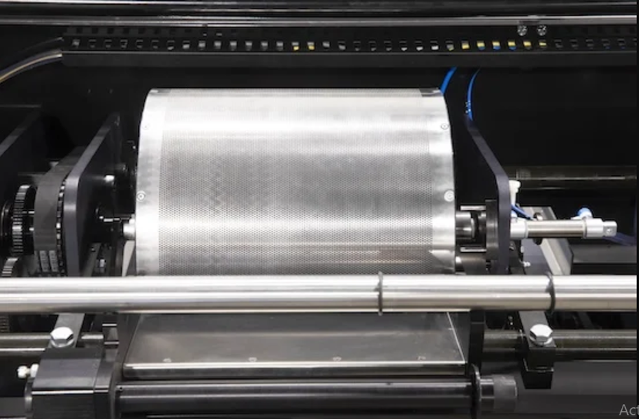 Industrial printer roller designed for high-speed operation